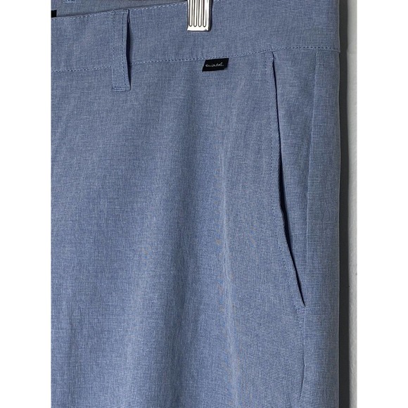 Travis Mathew Mens Neck Shorts Size 40 Pockets 9.5 Inseam Performance Blue - Picture 5 of 12